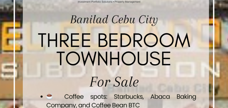 3BR Townhouse for Sale 🏡